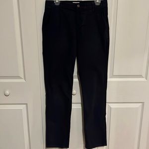 Dockers navy chinos with faint pinstripes. 31x34